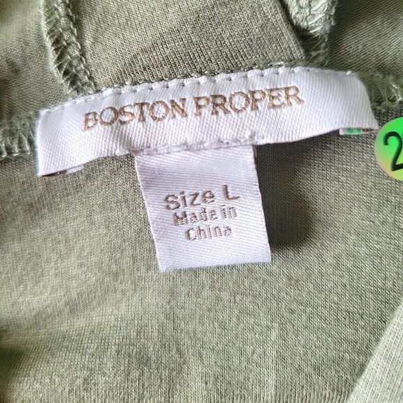 Flowy Boston Proper in Olive Green - Picture 5 of 8